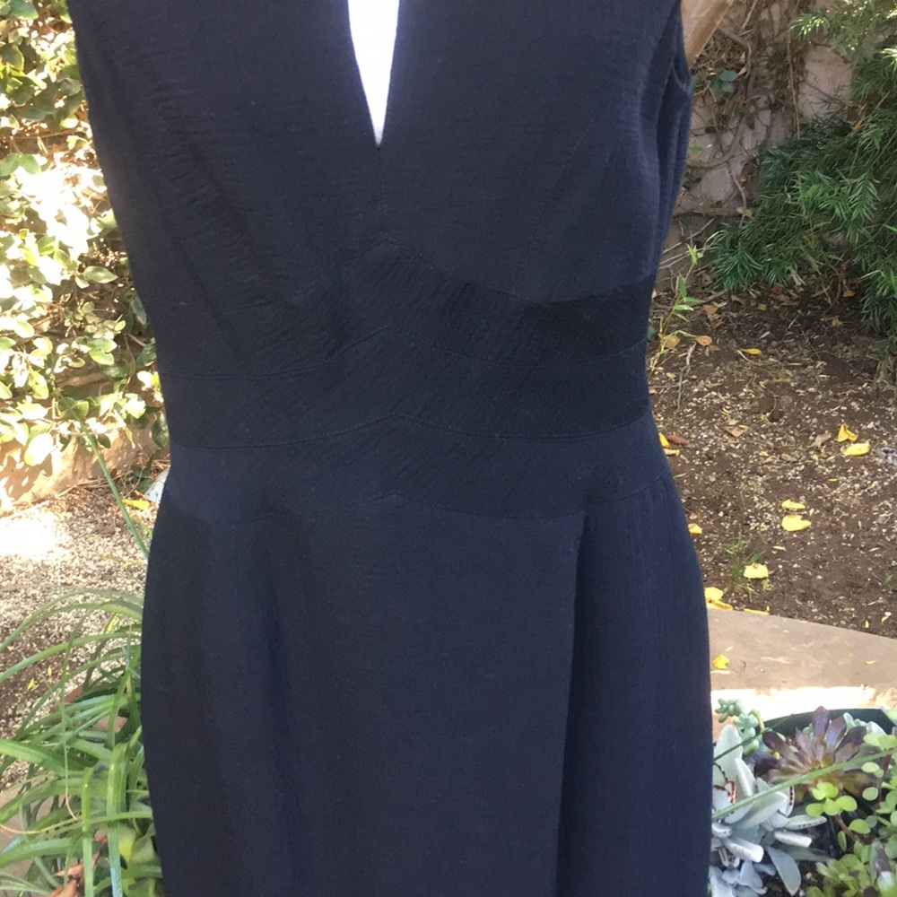 Kay Unger Black Dress size 10 - Picture 3 of 6